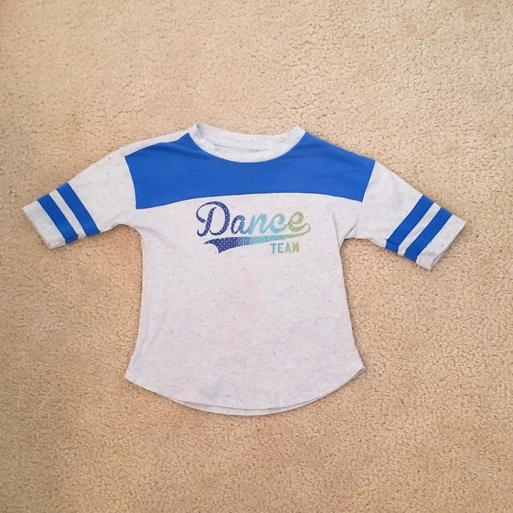 Athletic Works Girls Size XS/4-5 Dance shirt